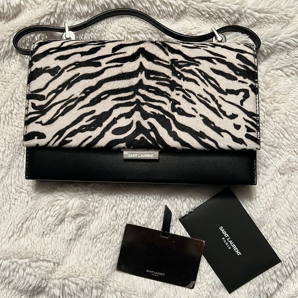YSL Babylon Black Zebra Small - Picture 5 of 14